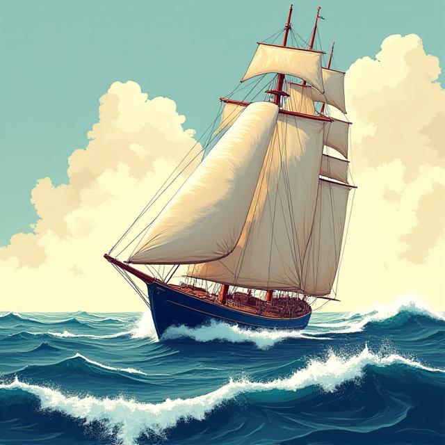 Digital Illustration: The Nautical Style