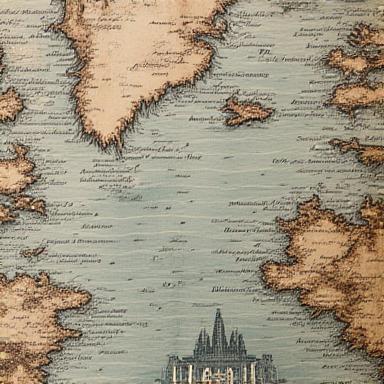 Vintage Sea Maps Vector Pack